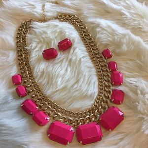 Statement Necklace & Earring Set